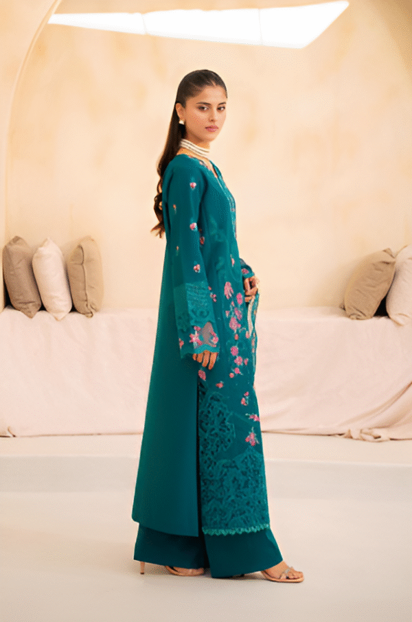 3 PC Premium Embroidered Collection by Rajbari - Image 3