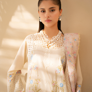 3 PC Premium Embroidered Collection by Rajbari