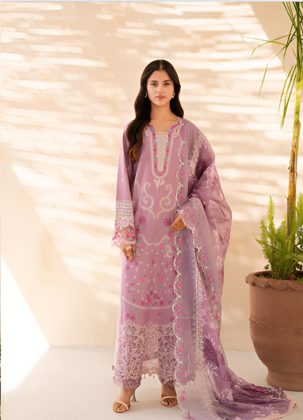3 PC Premium Embroidered Collection by Rajbari