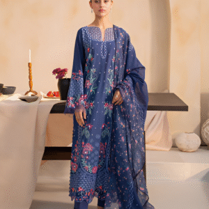 3 PC Premium Embroidered Collection by Rajbari