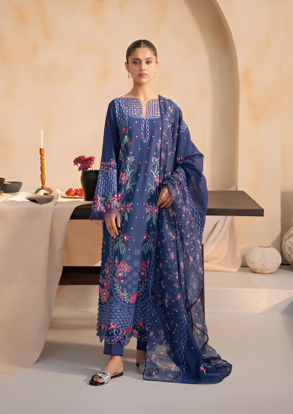 3 PC Premium Embroidered Collection by Rajbari