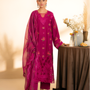 3 PC Premium Embroidered Collection by Rajbari
