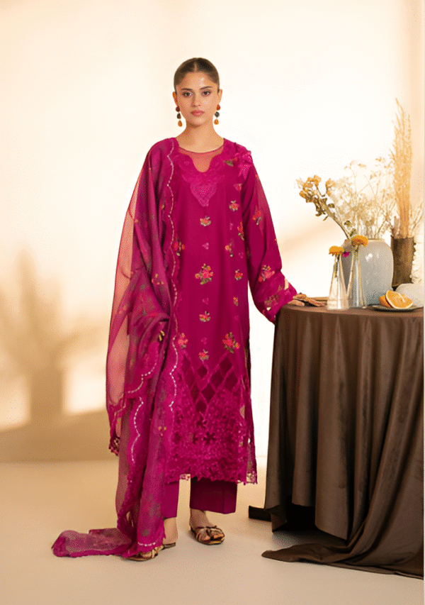 3 PC Premium Embroidered Collection by Rajbari