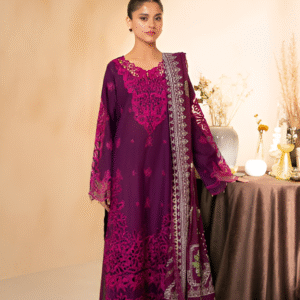 3 PC Premium Embroidered Collection by Rajbari
