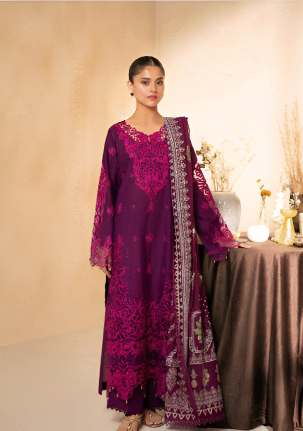 3 PC Premium Embroidered Collection by Rajbari