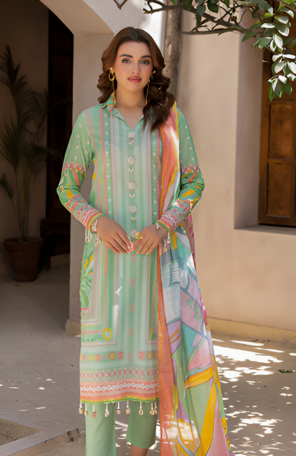 3 PC Printed Lawn Suits - Image 2