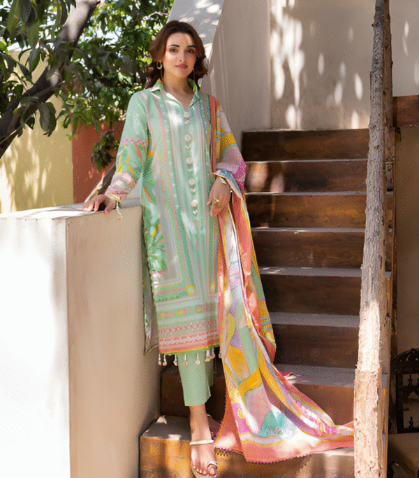 3 PC Printed Lawn Suits