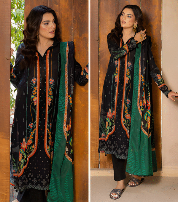 3 PC Printed Lawn Suits - Image 2
