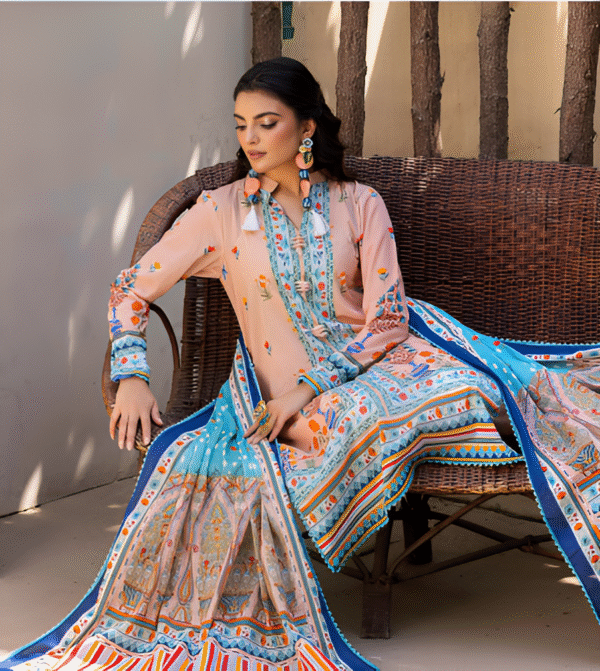 3 PC Printed Lawn Suits