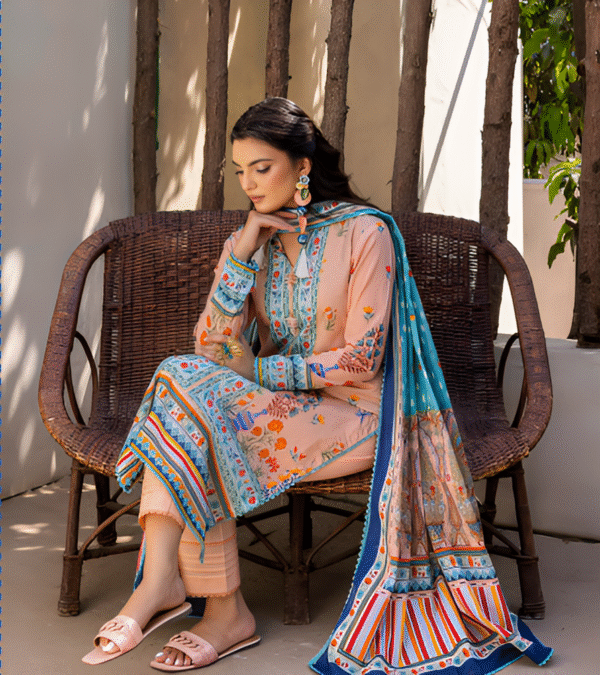 3 PC Printed Lawn Suits - Image 3