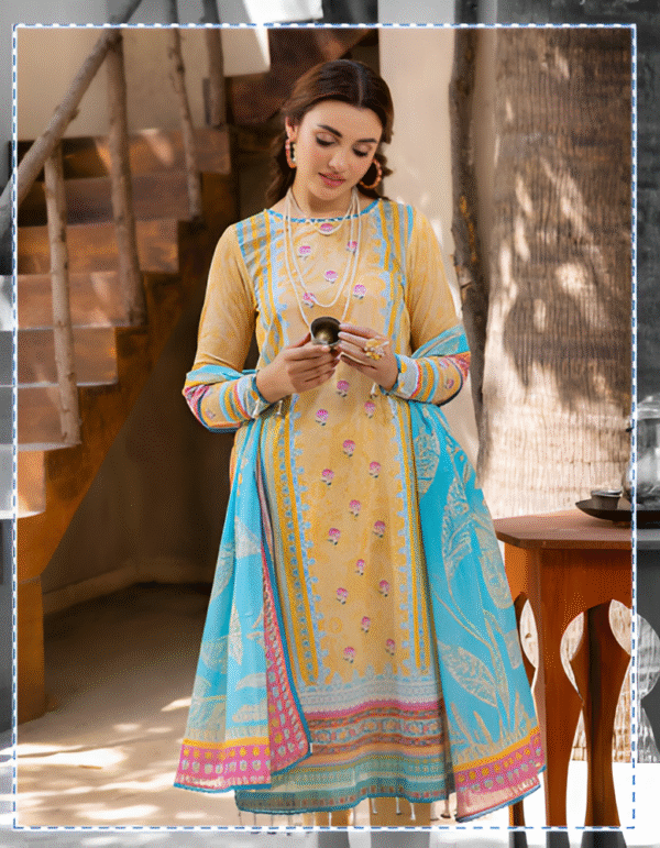 3 PC Printed Lawn Suits