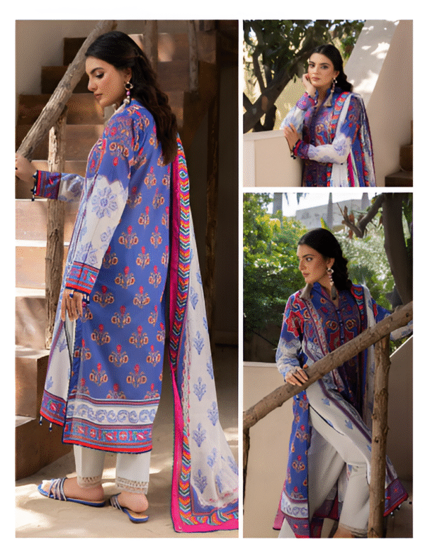 3 PC Printed Lawn Suits - Image 3