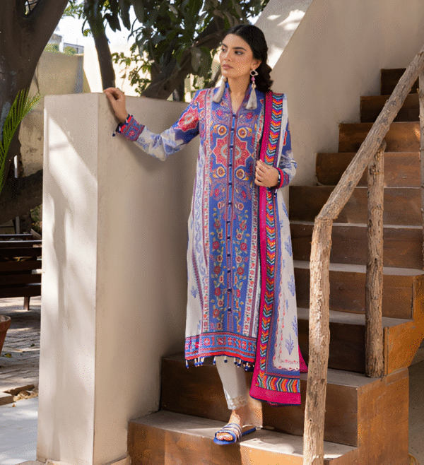 3 PC Printed Lawn Suits - Image 4