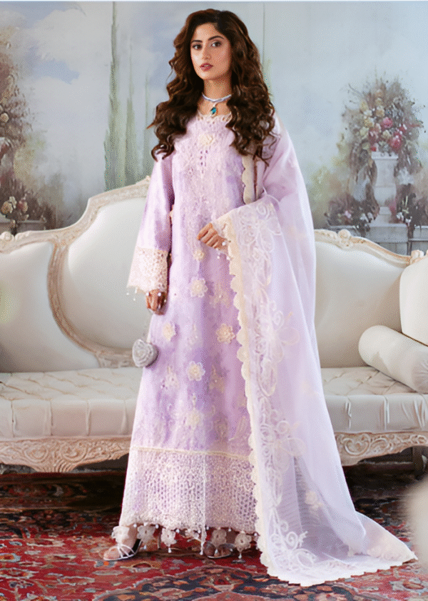 3 PC LUXURY EMBROIDERED COLLECTION BY MAHNUR
