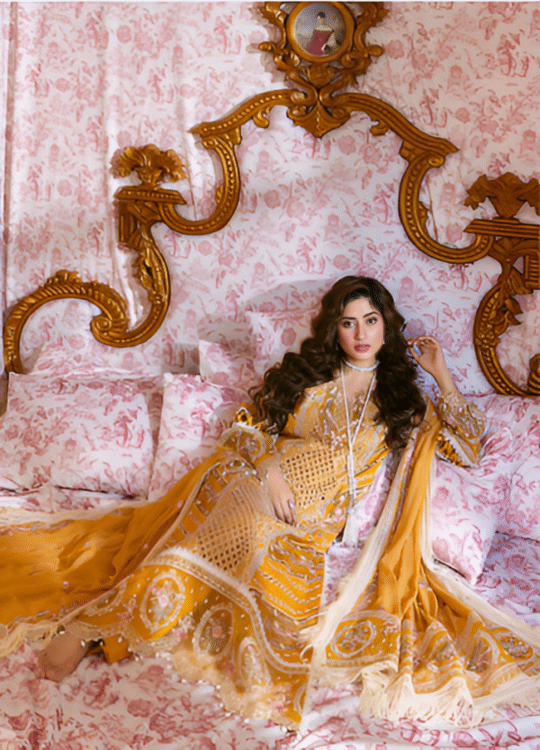 3 PC LUXURY EMBROIDERED COLLECTION BY MAHNUR