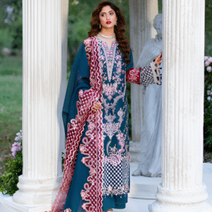 3 PC LUXURY EMBROIDERED COLLECTION BY MAHNUR