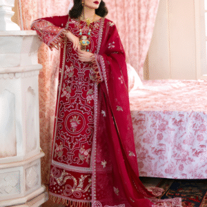 3 PC LUXURY EMBROIDERED COLLECTION BY MAHNUR