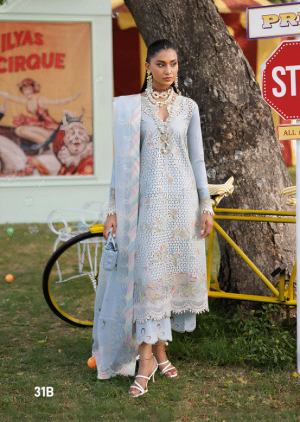 3 PC Luxury Embroidered Collection by Bin Ilyas