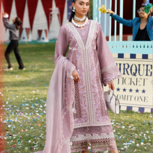 3 PC Luxury Embroidered Collection by Bin Ilyas