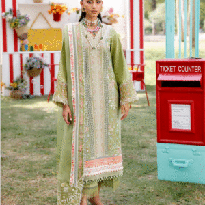 3 PC Luxury Embroidered Collection by Bin Ilyas