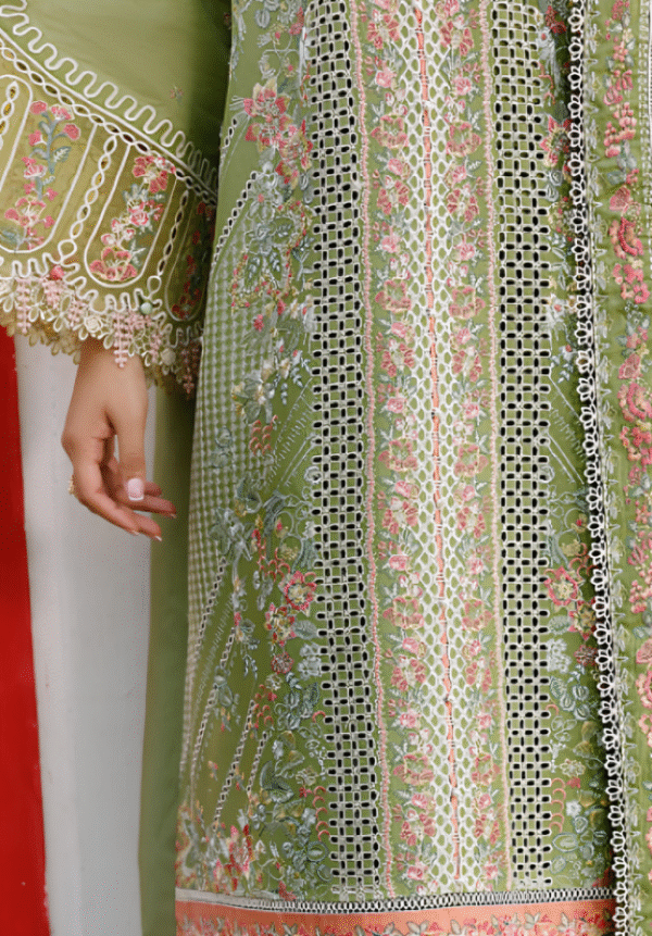 3 PC Luxury Embroidered Collection by Bin Ilyas - Image 2