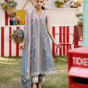 3 PC Luxury Embroidered Collection by Bin Ilyas