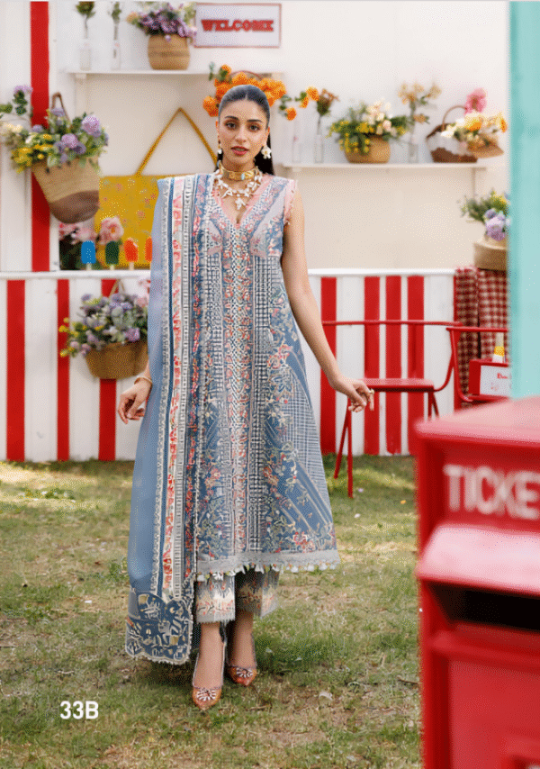 3 PC Luxury Embroidered Collection by Bin Ilyas