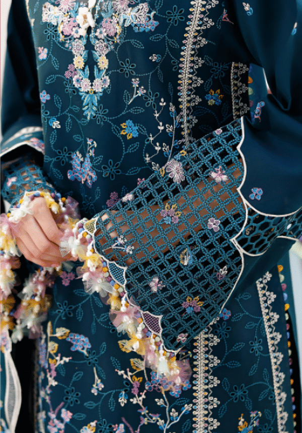 3 PC Luxury Embroidered Collection by Bin Ilyas - Image 2