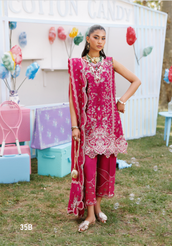 3 PC Luxury Embroidered Collection by Bin Ilyas
