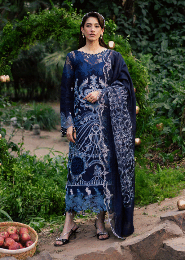 3 PC Luxury Embroidered Lawn by parishay