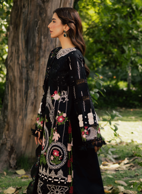 3 PC Luxury Embroidered Lawn by parishay - Image 4