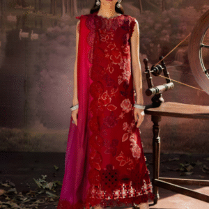 3 PC Luxury Embroidered Lawn by parishay