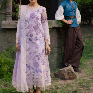 3 PC Luxury Embroidered Lawn by parishay