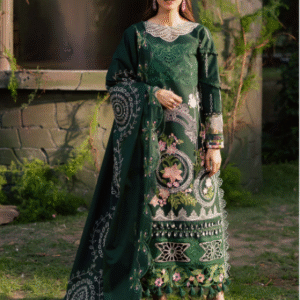 3 PC Luxury Embroidered Lawn by parishay