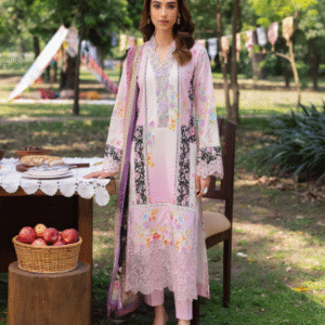 3 PC Heavy Embroidered Collection by Rajbari