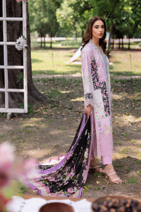 3 PC Heavy Embroidered Collection by Rajbari - Image 2