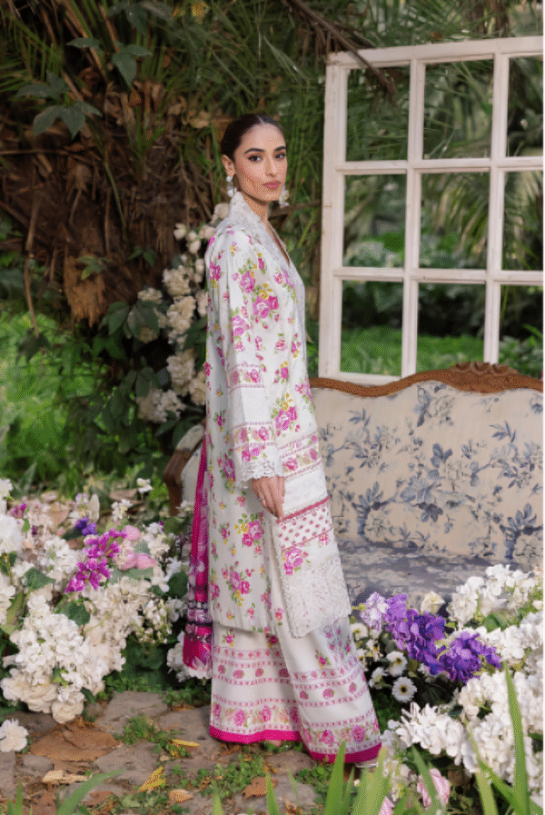 3 PC Heavy Embroidered Collection by Rajbari - Image 2