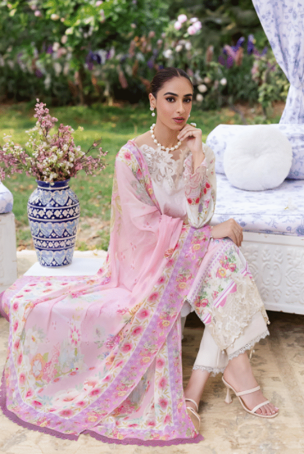3 PC Heavy Embroidered Collection by Rajbari - Image 2