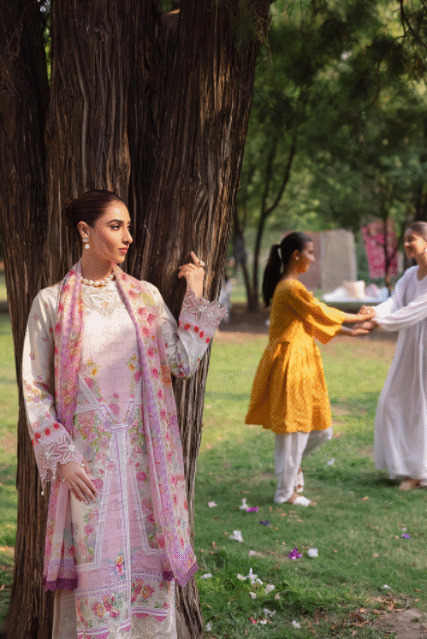 3 PC Heavy Embroidered Collection by Rajbari - Image 4