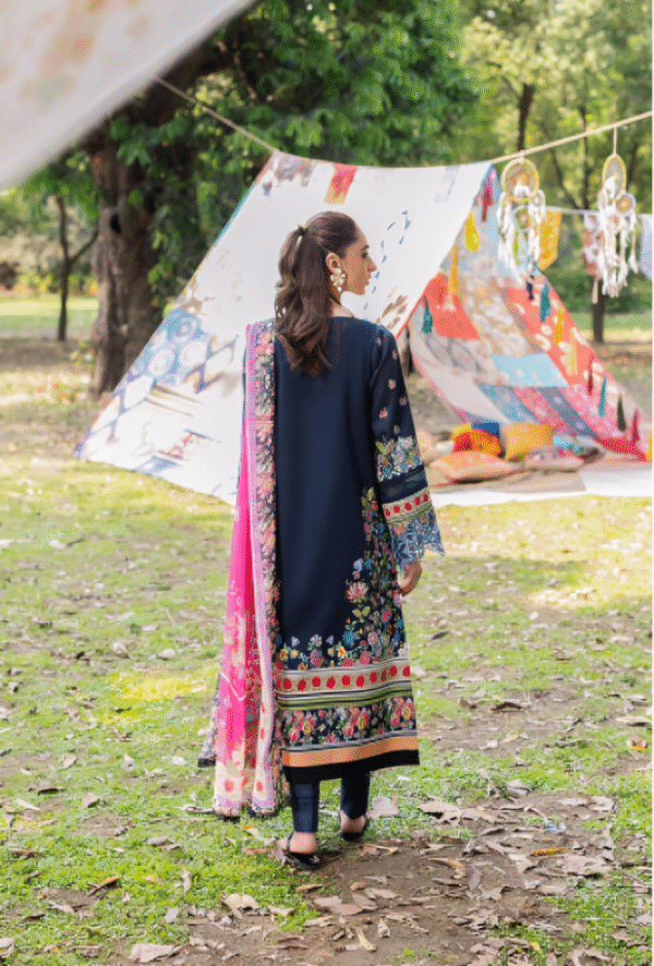 3 PC Heavy Embroidered Collection by Rajbari - Image 3