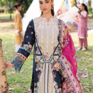 3 PC Heavy Embroidered Collection by Rajbari