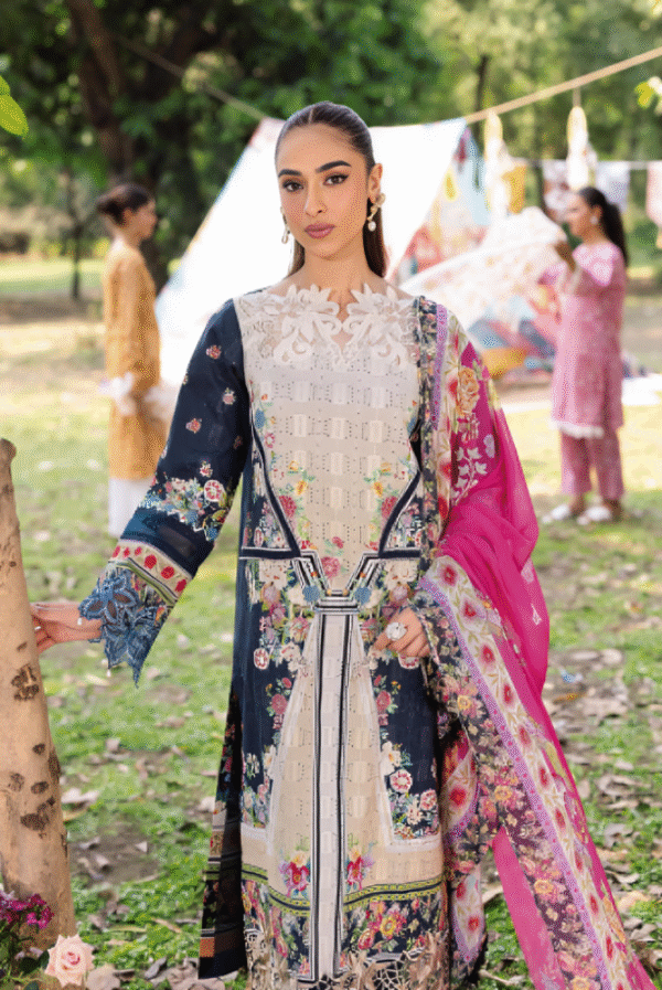 3 PC Heavy Embroidered Collection by Rajbari