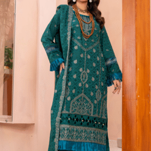3 PC Embroided Winter suit by Dseire Boutique