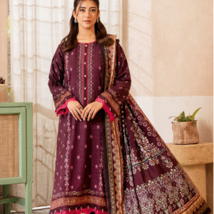 3PC Linen Printed Suit BY Desire Boutique