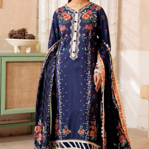 3PC Linen Printed Suit BY Desire Boutique