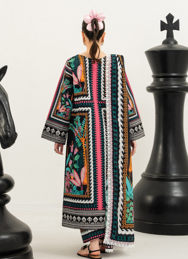 Embroidered 3PC by Mahnur 2026 - Image 2