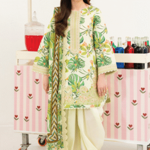 Embroidered 3PC by Mahnur 2026