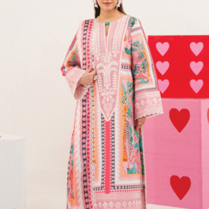 Embroidered 3PC by Mahnur 2026