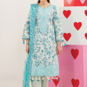 Embroidered 3PC by Mahnur 2026
