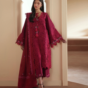 Mashriq Luxury Embroidered Lawn "2026" by binilyas